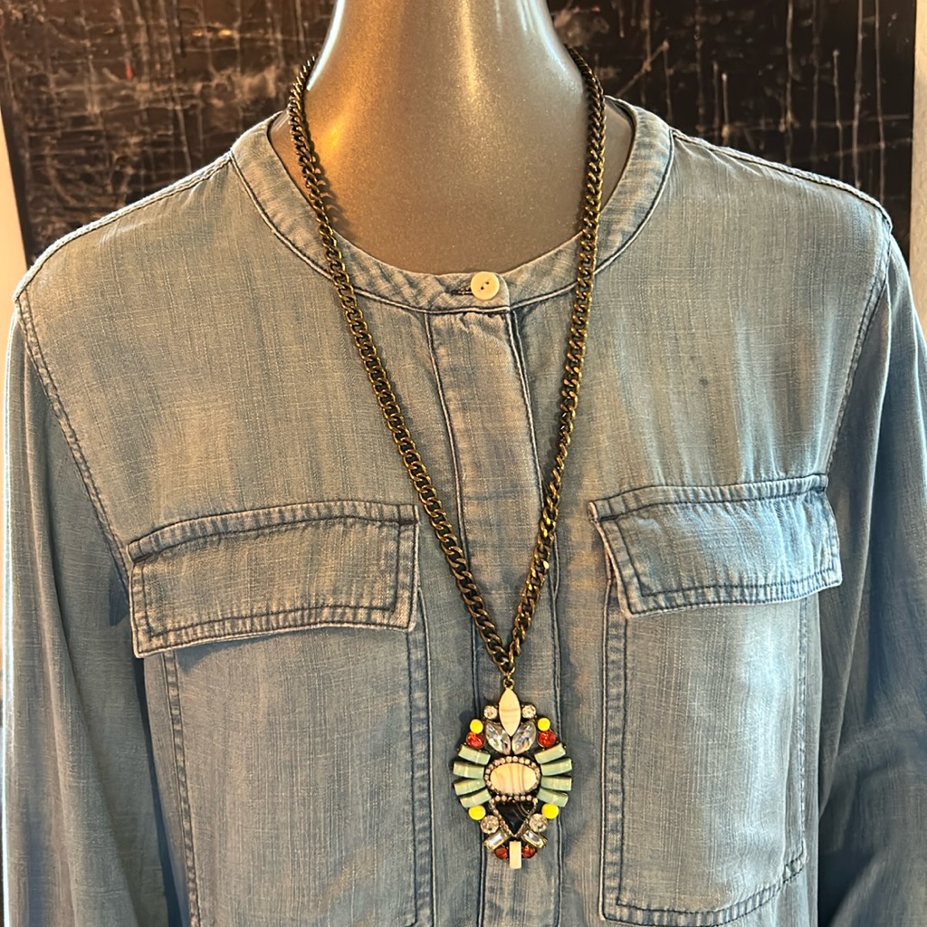 Sugarfix By Baublebar Retro Vintage Pendant Necklace 30$